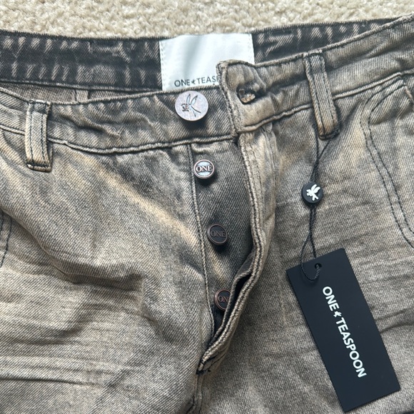 ONE TEASPOON Cargo Motion Denim Pants - Picture 13 of 14